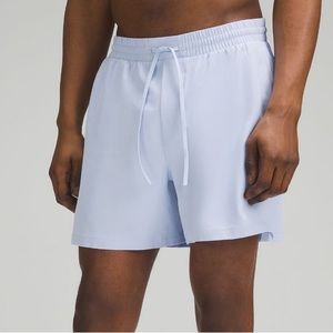 NWT- Lululemon pool short 5” size medium blue linen